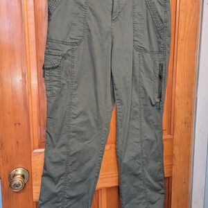Women's Green Cargo Pants